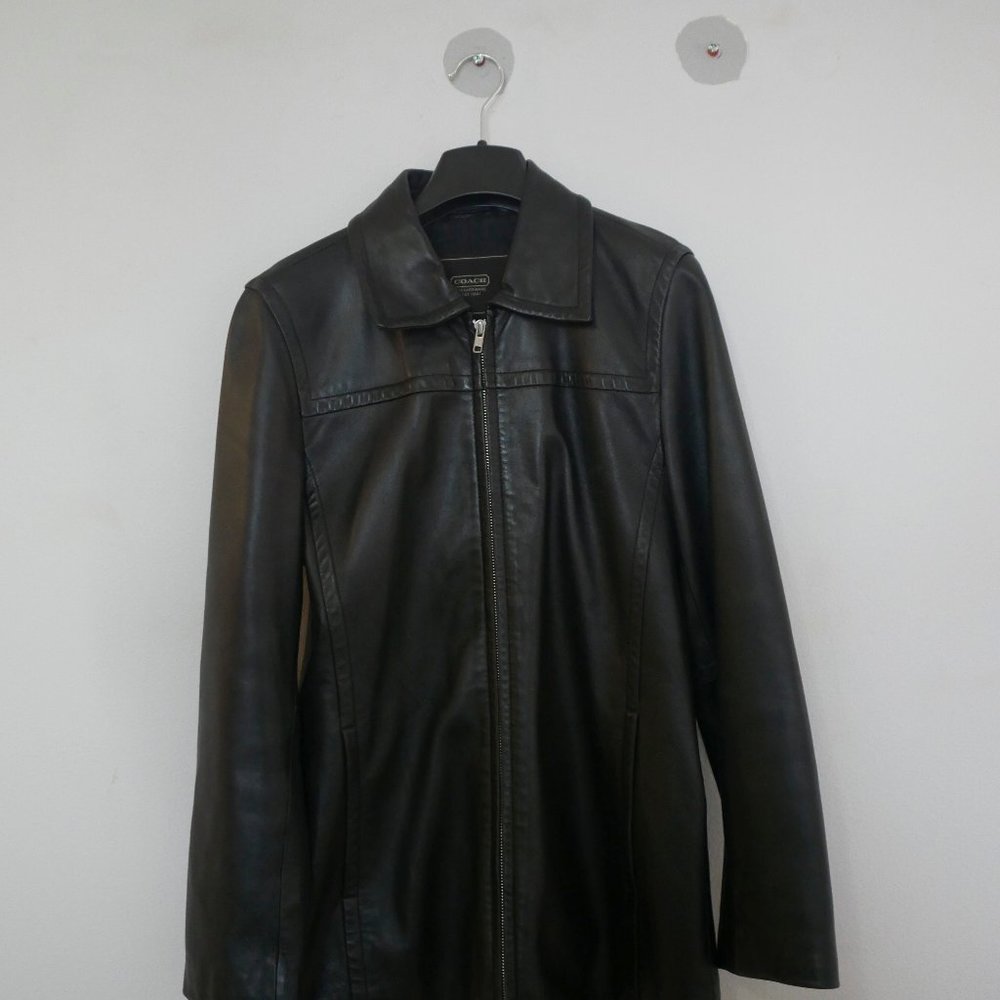 Coach Leather Jacket